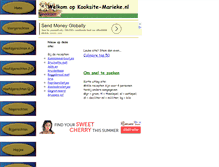 Tablet Screenshot of kooksite-marieke.nl